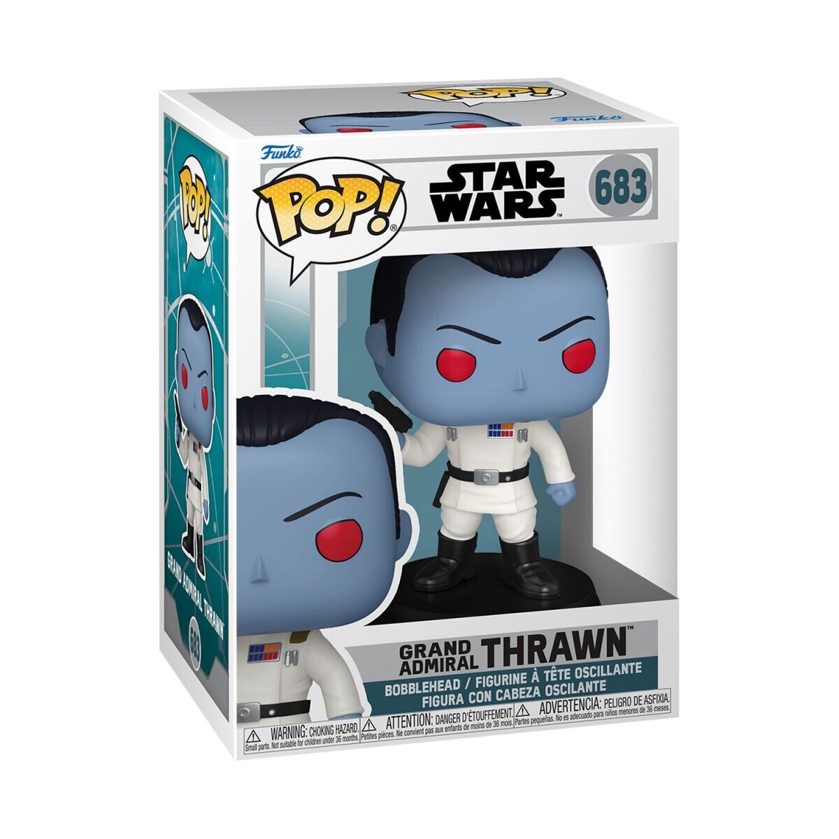 

Виниловая фигурка Ahsoka - Grand Admiral Thrawn Vinyl Figur 683 от Star Wars