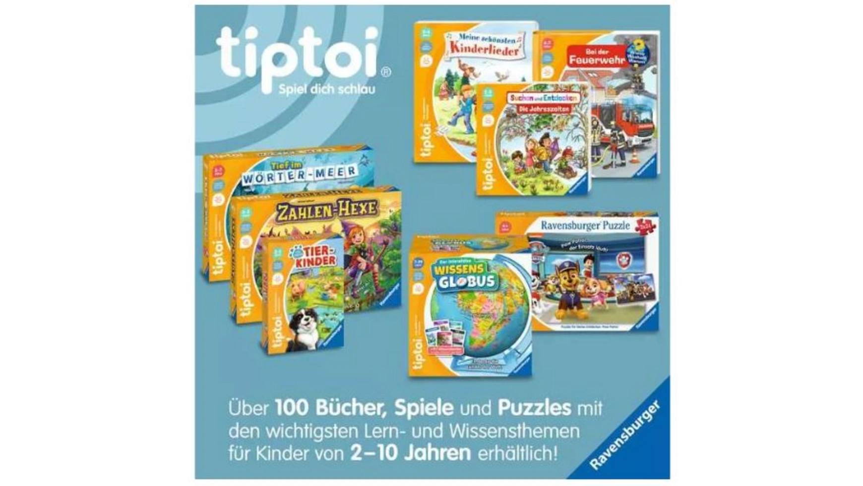 Ravensburger Tiptoi Музыкальная забава Мои животные развивающая Игра для  детей от 3 лет и старше – заказать из-за рубежа в «CDEK.Shopping»