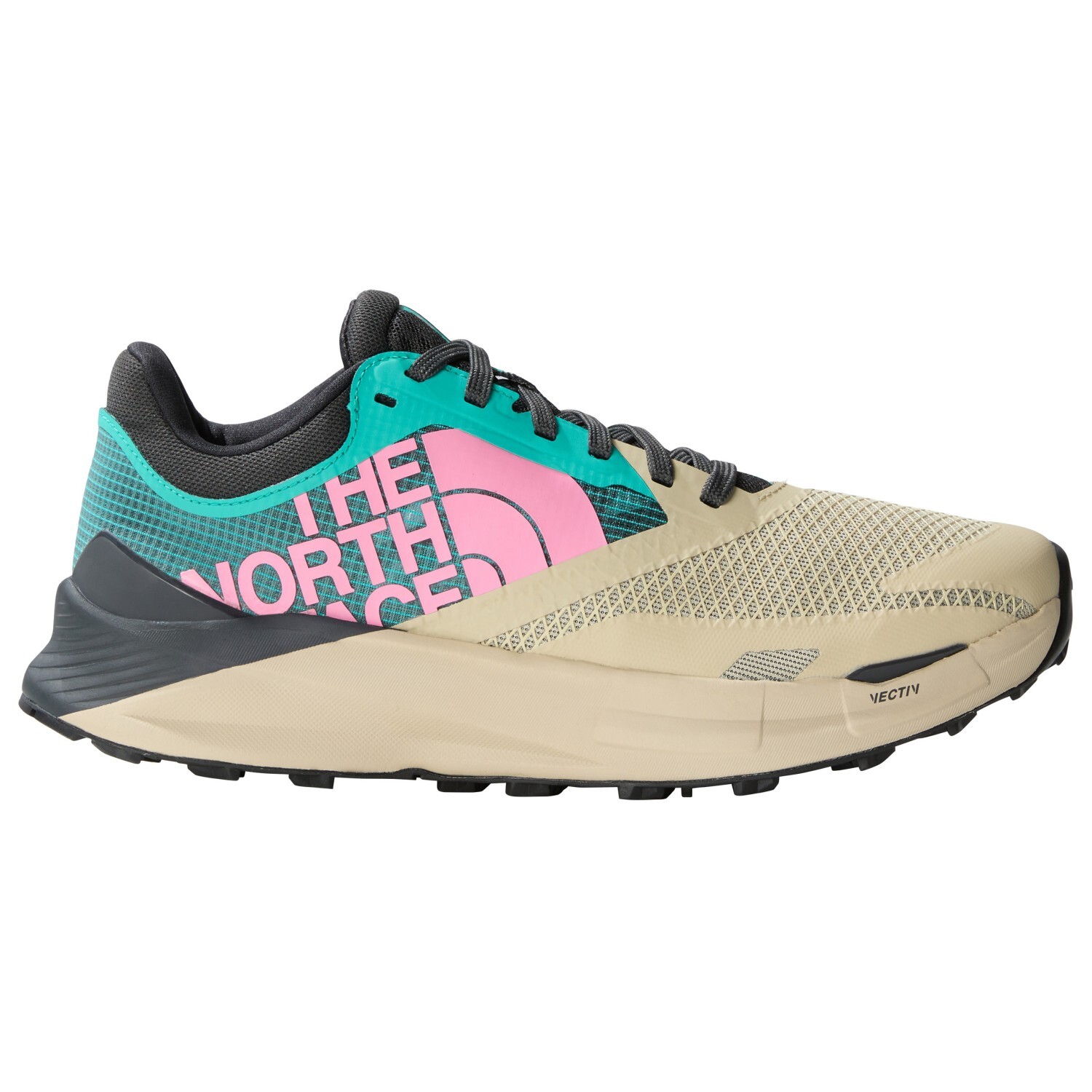 

Кроссовки для бега по пересеченной местности The North Face Women's Vectiv Enduris 3, цвет Gravel/Geyser Aqua