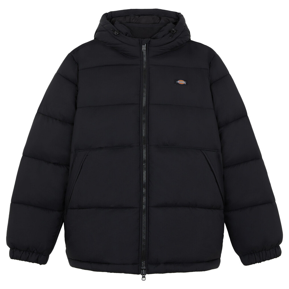 Повседневная куртка Dickies Waldenburg Hooded, черный куртка утепленная zara hooded зеленый