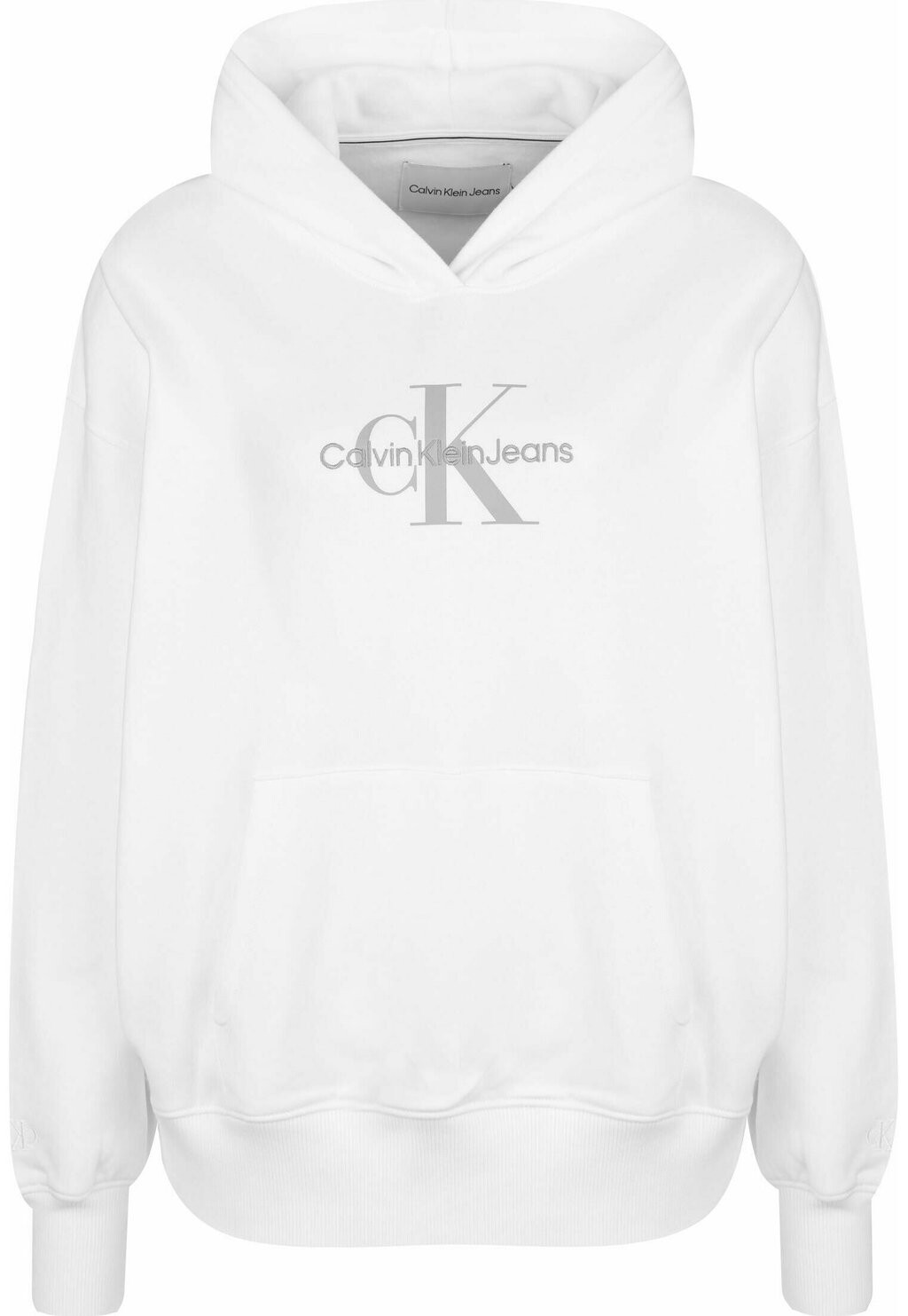 

Толстовка с капюшоном Calvin Klein Jeans, белый