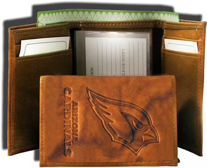

Кошелек тройного сложения с тиснением Rico NFL Arizona Cardinals