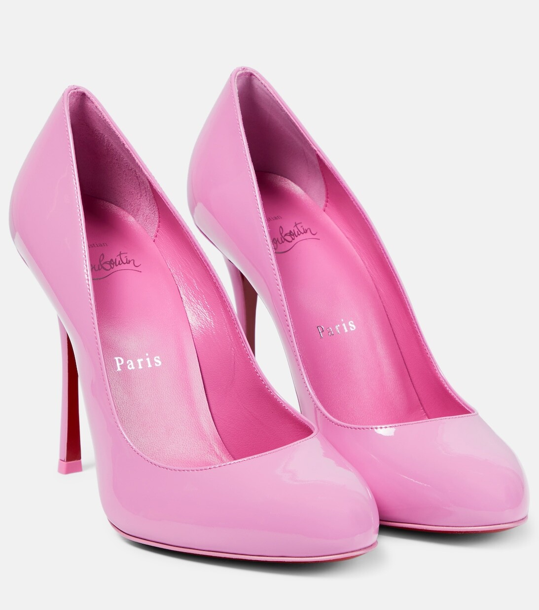 

Лакированные туфли Dolly 100 Christian Louboutin, розовый