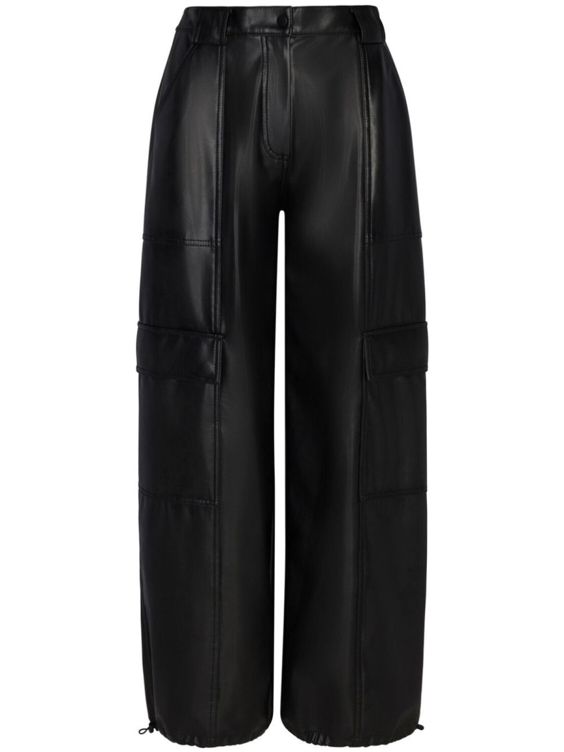 

Simkhai брюки Luxe из искусственной кожи, черный