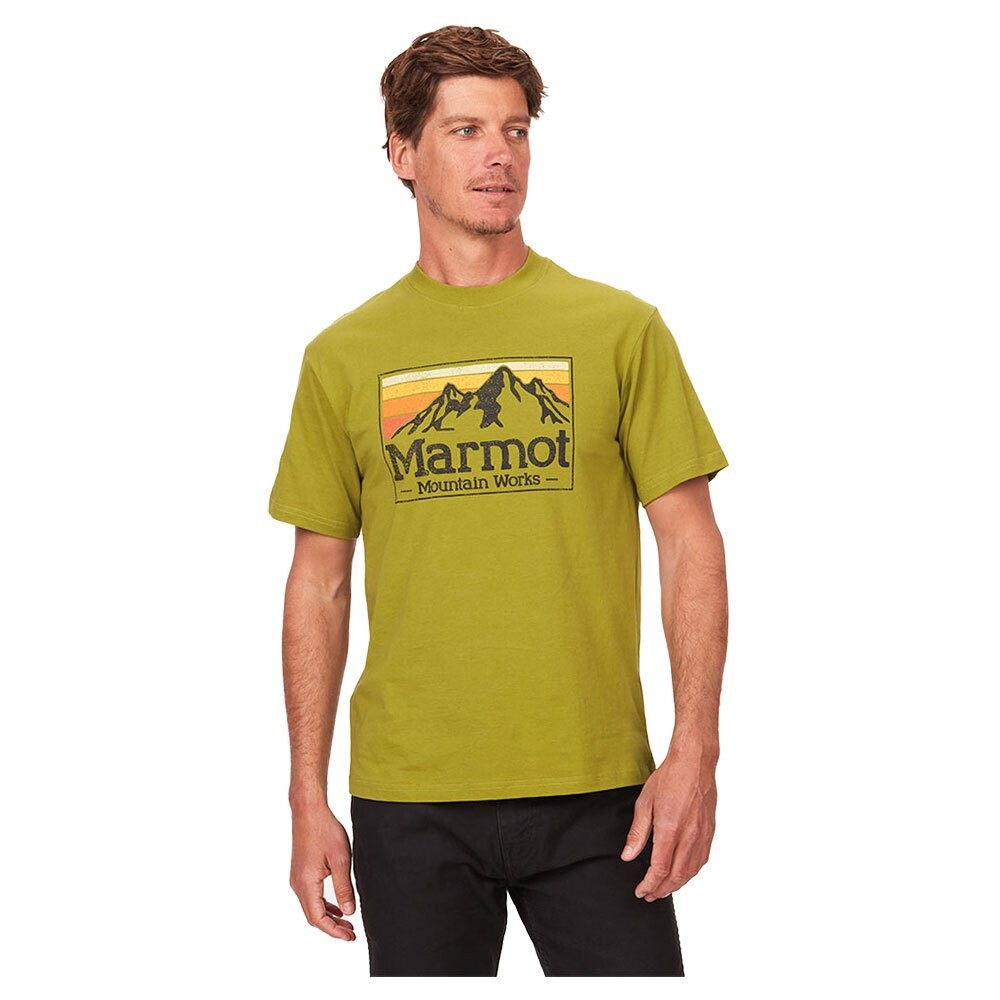 

Футболка Marmot MMW Gradient, зеленый