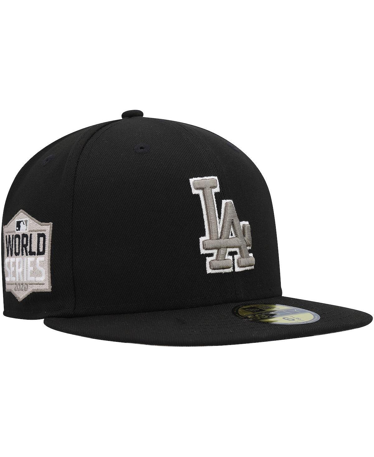 

Мужская черная приталенная шляпа Los Angeles Dodgers Chrome Camo Undervisor 59FIFTY New Era