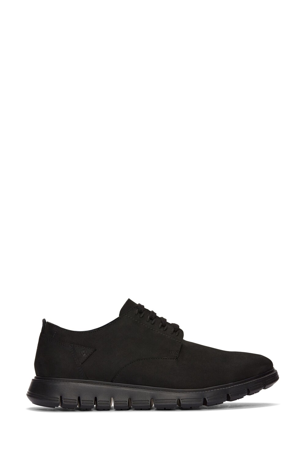 

Туфли TrackFlex Path из нубука Clarks, черный