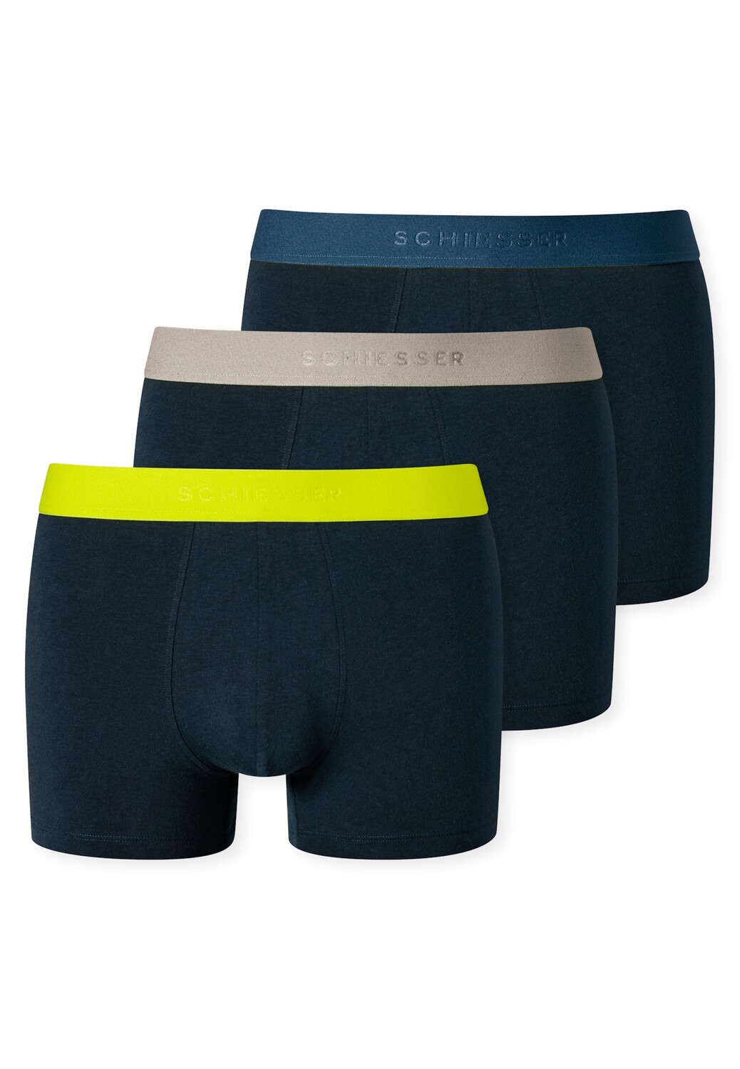 

Боксеры Schiesser Trunks 3 шт, разноцветный
