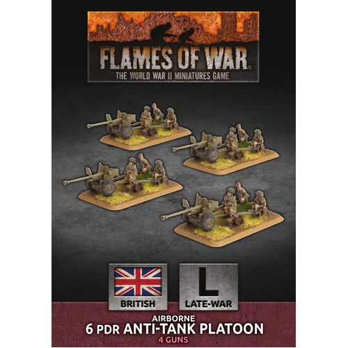 Фигурки Flames Of War – 6 Pdr Anti-Tank Platoon