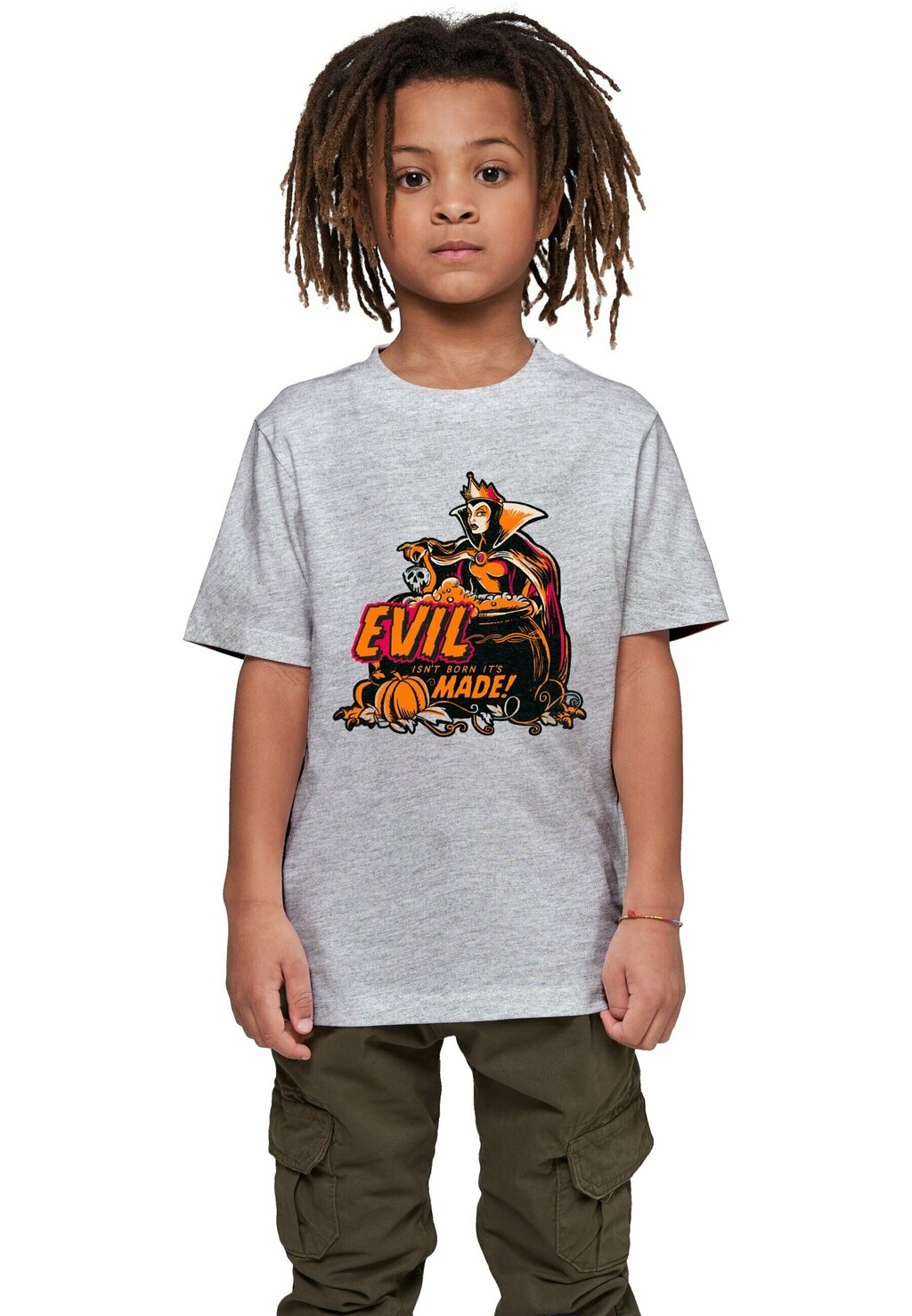 

Футболка с принтом DISNEY D100-EVIL QUEEN ABSOLUTE CULT, цвет heather grey