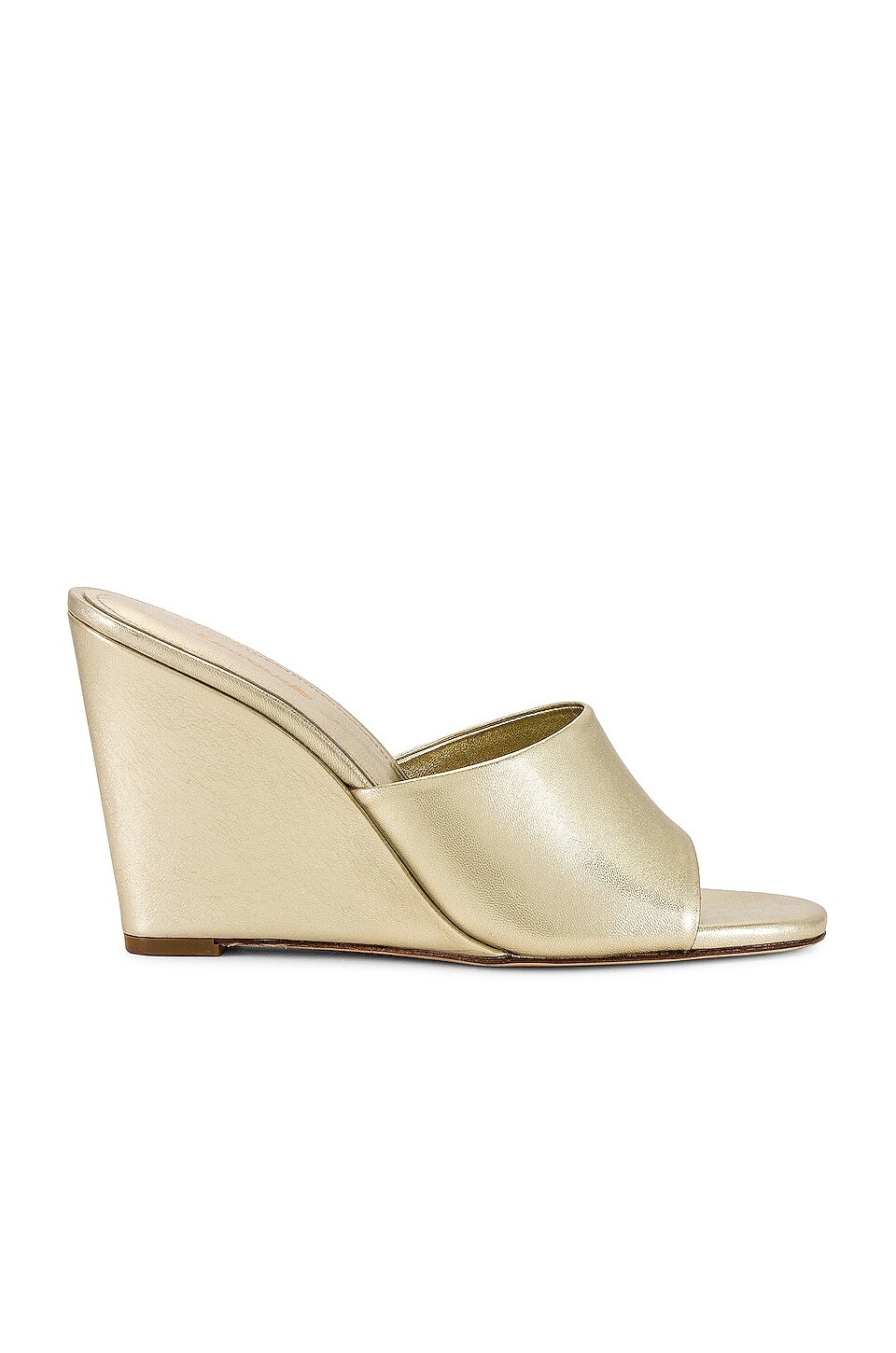 

Мюли Larroude Jackie, цвет Metallic Platina