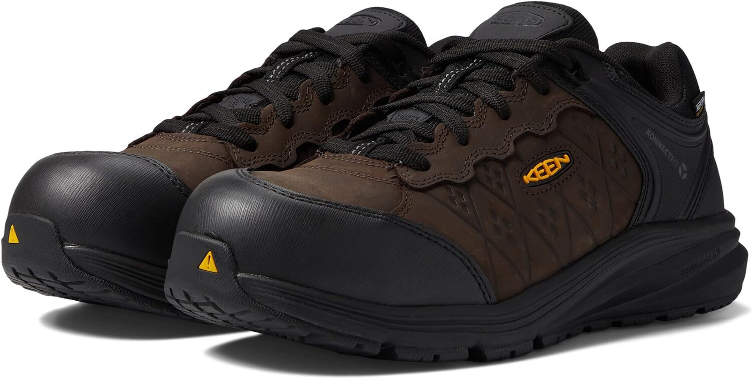 

Кроссовки Vista Energy+ WP KEEN Utility, цвет Coffee Bean/Black, Черный
