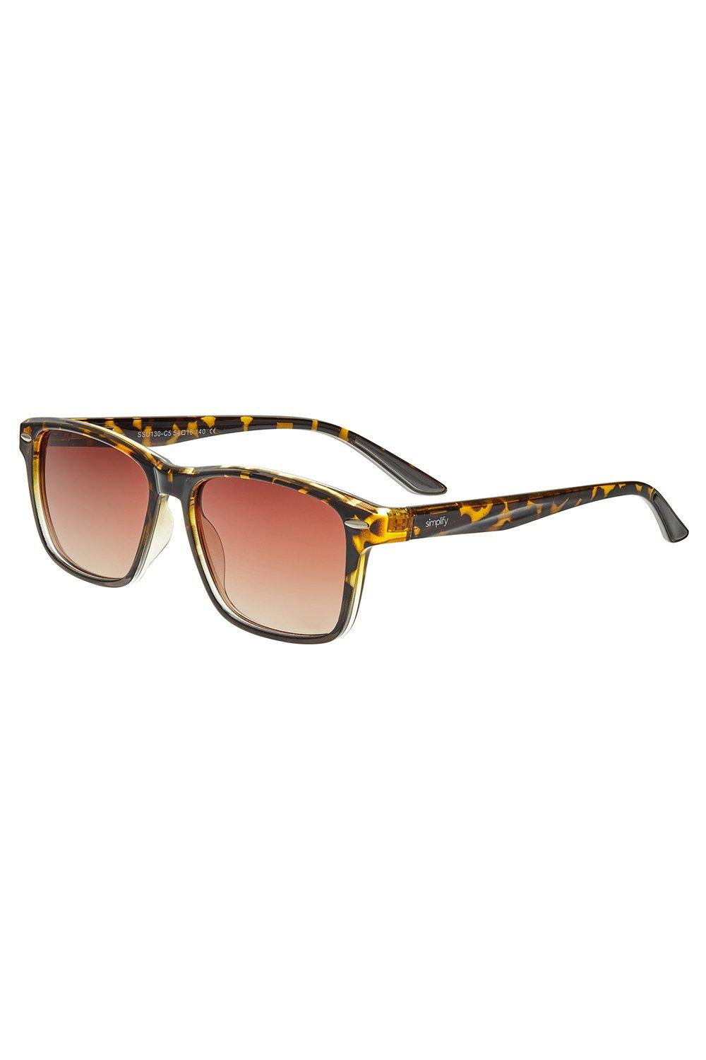 Поляризованные солнцезащитные очки Wilder Simplify, коричневый