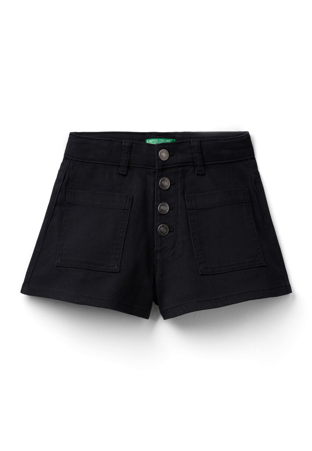 

Джинсовые шорты IN DRILL STRETCH United Colors of Benetton, черный