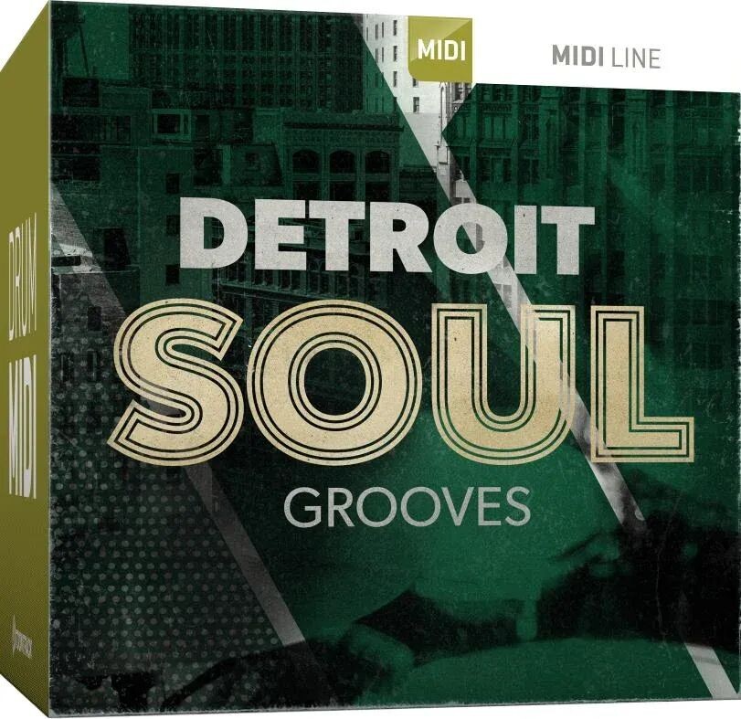 

MIDI-пакет Toontrack Detroit Soul Grooves Drum