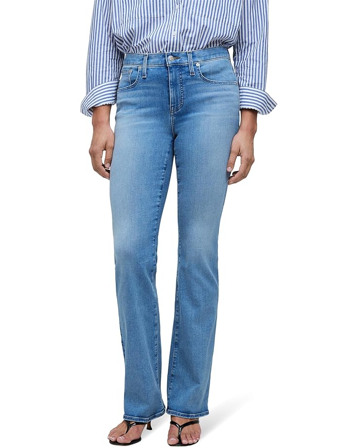 цена Джинсы Madewell Kick Out Full-Length Jeans in Merrigan Wash: Crease Edition, цвет Merrigan Wash
