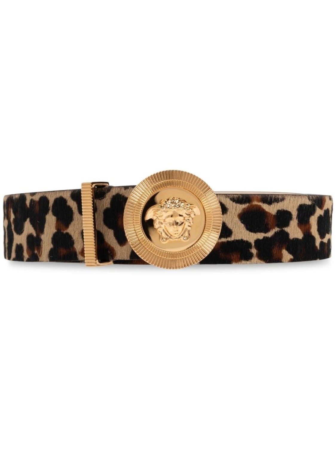 

Versace ремень Медузы Бигги, коричневый