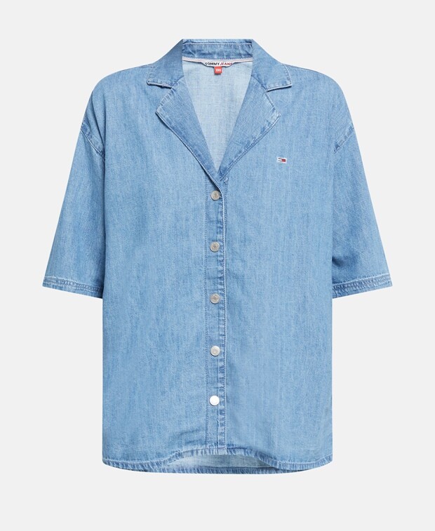 

Джинсовая блузка Tommy Jeans, синий