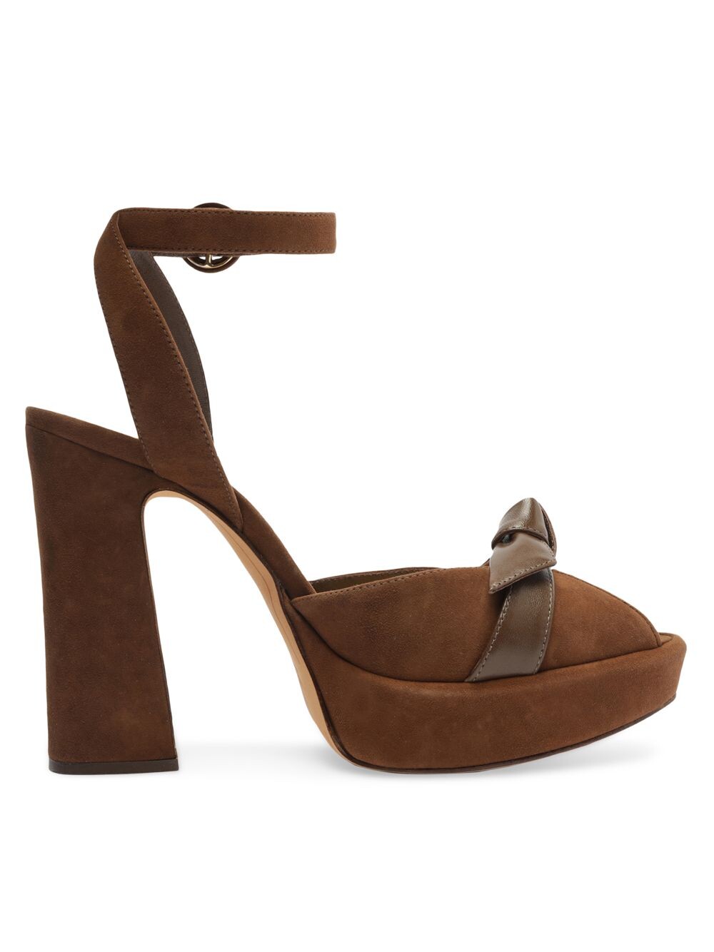 Замшевые сандалии на платформе Peppita 120MM Alexandre Birman