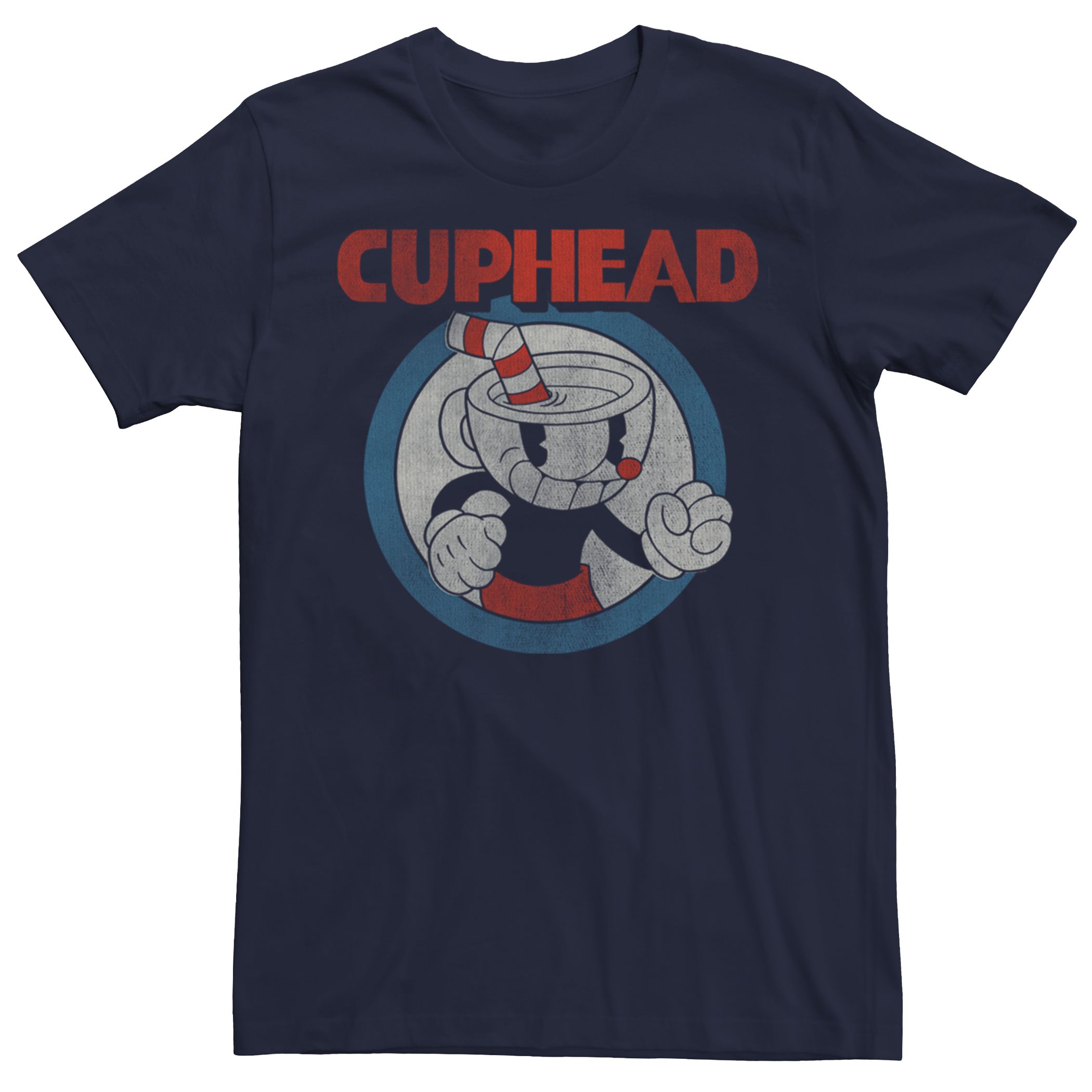 Мужская футболка Cuphead OG Licensed Character мужская толстовка для спортзала cuphead clip joint licensed character