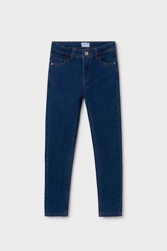 Детские джинсы Mayoral, синий джинсы скинни со стандартной талией s 32 черный