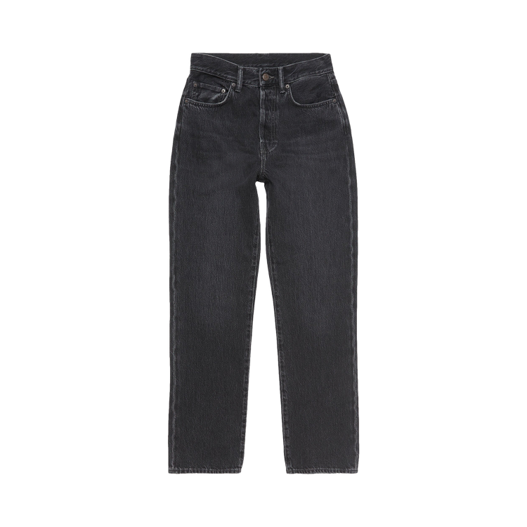 Джинсы Acne Studios Mece Regular Fit 'Black', черный джинсы acne studios classic fit jeans black черный