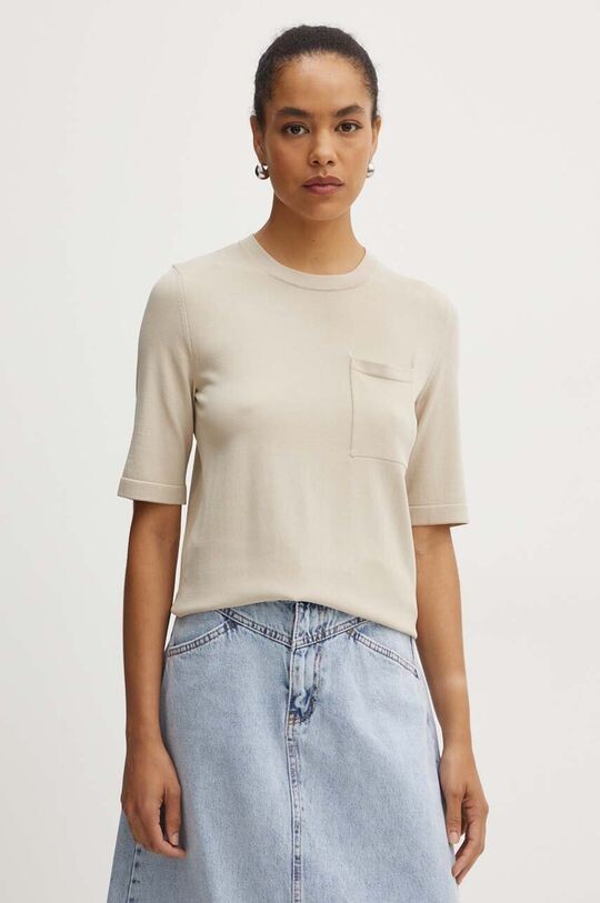 

Футболка Max Mara Leisure, бежевый