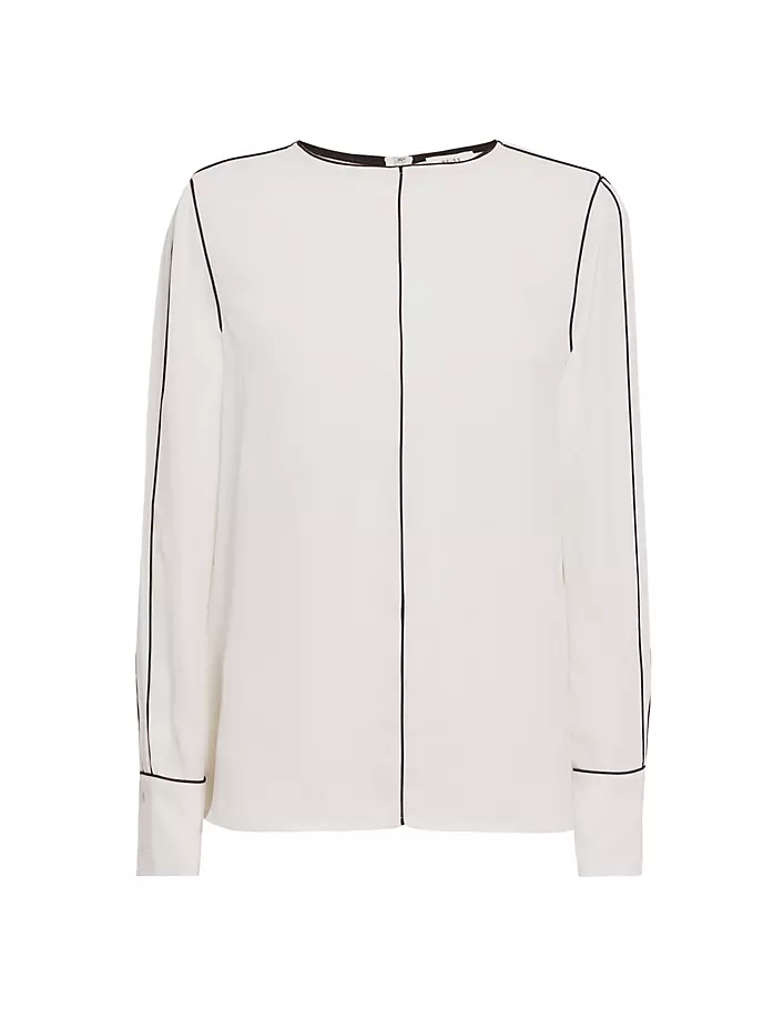 

Блуза Matilda с длинными рукавами Reiss, цвет cream