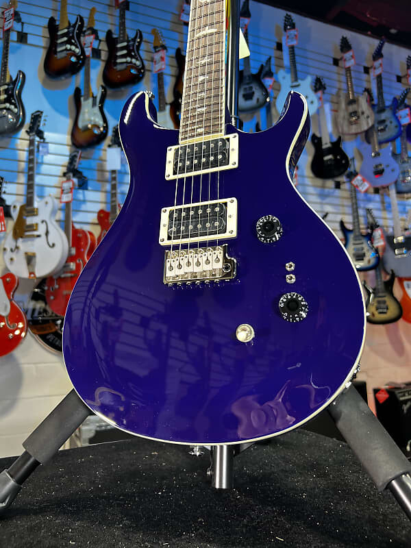 

Электрогитара PRS SE Standard 24-08 Electric Guitar - Translucent Blue Shipping Authorized Dealer! 838 GET PLEK’D!