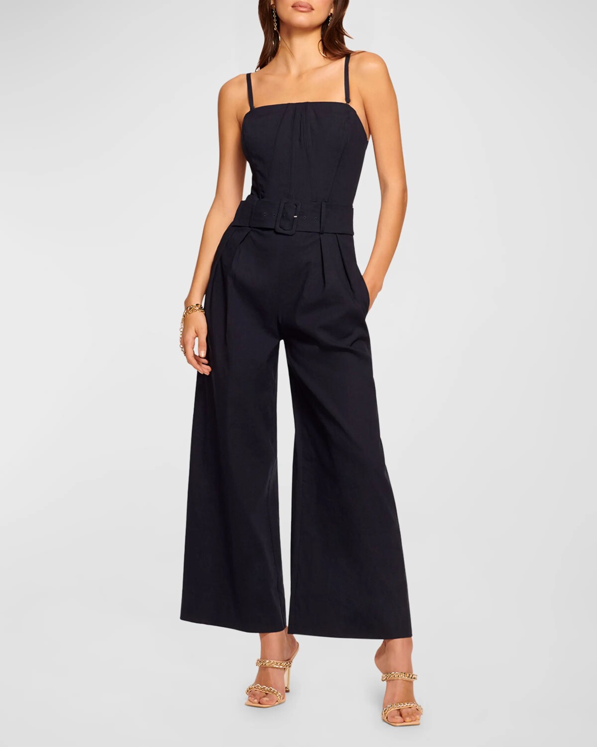 

Укороченный комбинезон Delia Ramy Brook, цвет Navy