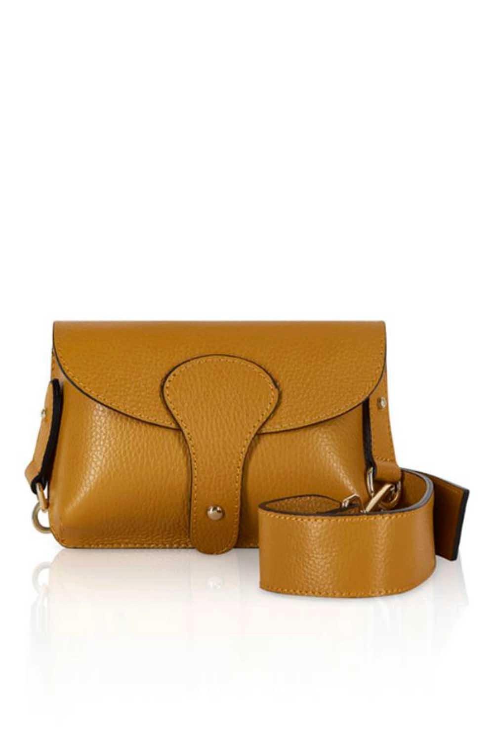 Маленькая сумка через плечо 'Luca' Betsy & Floss, желтый 2020 летний полый соломенный женский рюкзак кошелек ручной работы тканые сумки через плечо женские пляжные сумки модные сумки
