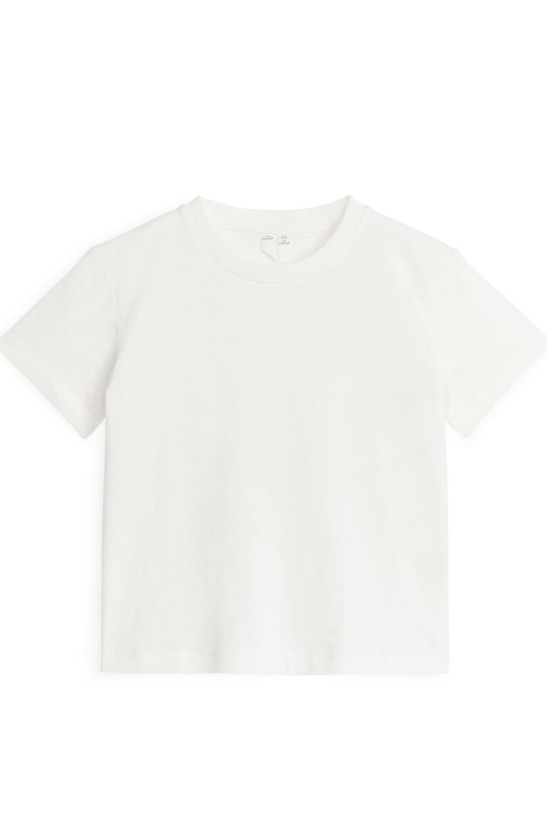 

Футболка с круглым вырезом, комплект из 3 шт H&M, белый