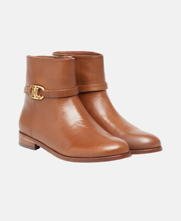 

Ботильоны Lauren Ralph Lauren, коньяк