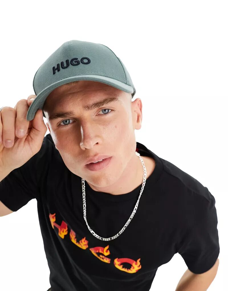 Бирюзовая кепка HUGO Jude Hugo Red