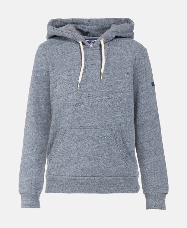 

Толстовка с капюшоном Superdry, синий