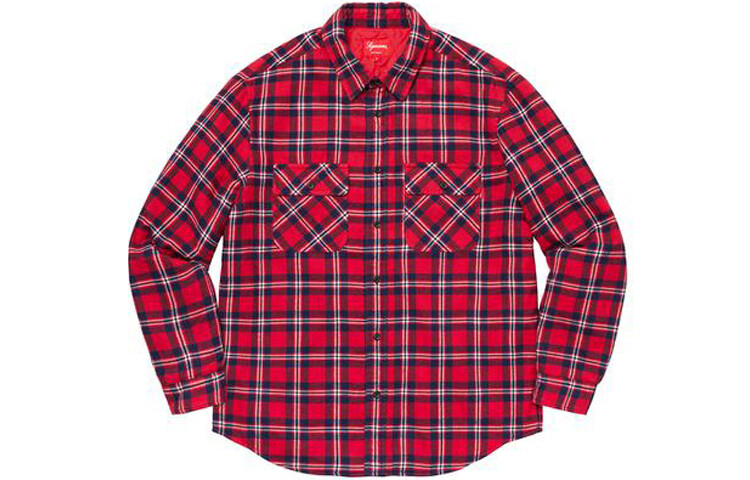 

Рубашка унисекс Supreme, красный
