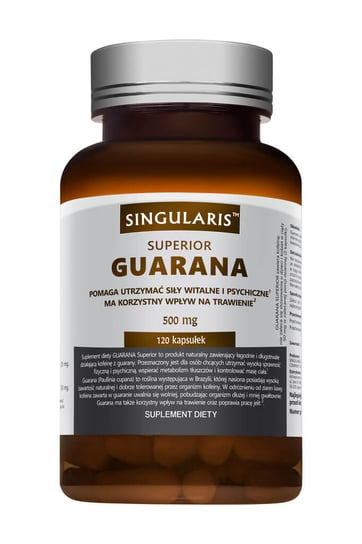 Singularis, Superior Guarana, пищевая добавка, 120 капсул
