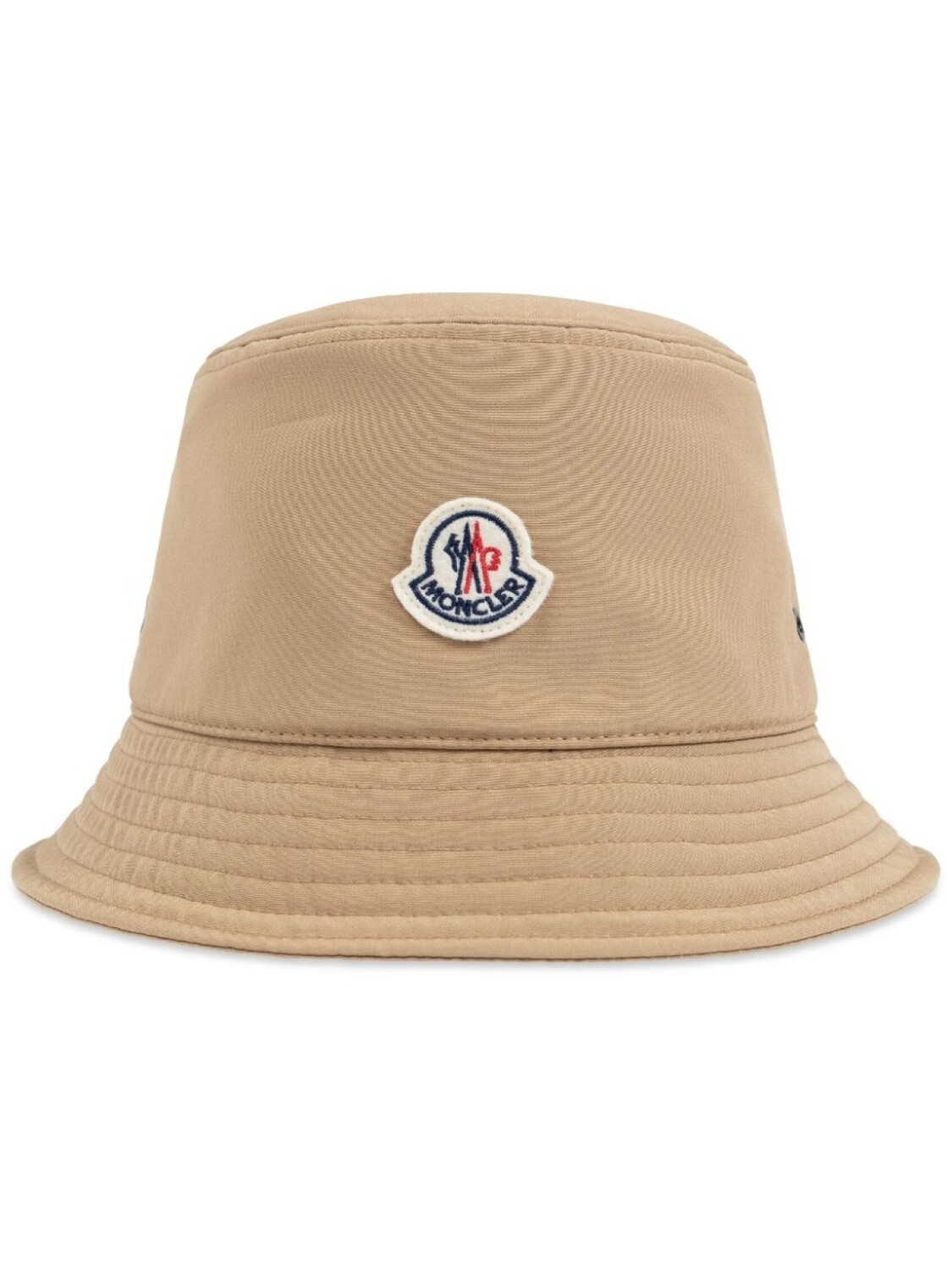 

Moncler шапка с нашивкой-логотипом, нейтральный цвет