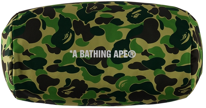 

Зеленая подушка с камуфляжными бусинами ABC BAPE