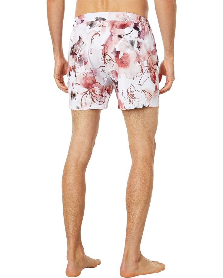 Шорты для плавания Good Man Brand Printed Swim Shorts, цвет White Watercolor Floral