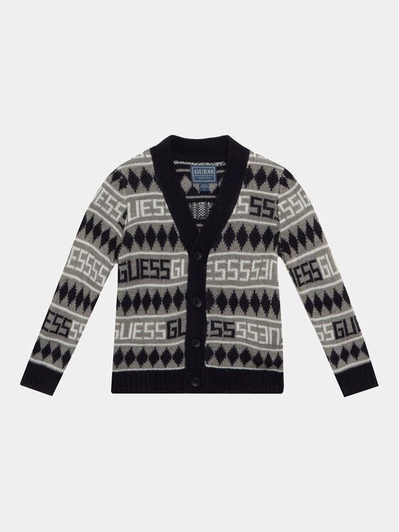 

Кардиган стандартного кроя Guess, серый