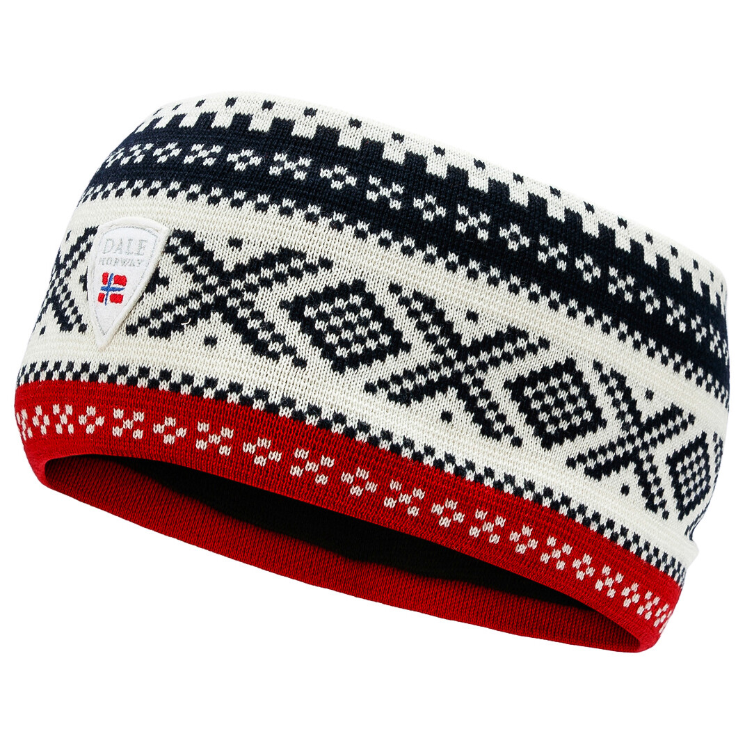 

Повязка на голову Dale Of Norway Dystingen Headband, цвет Navy/Off White/Raspberry