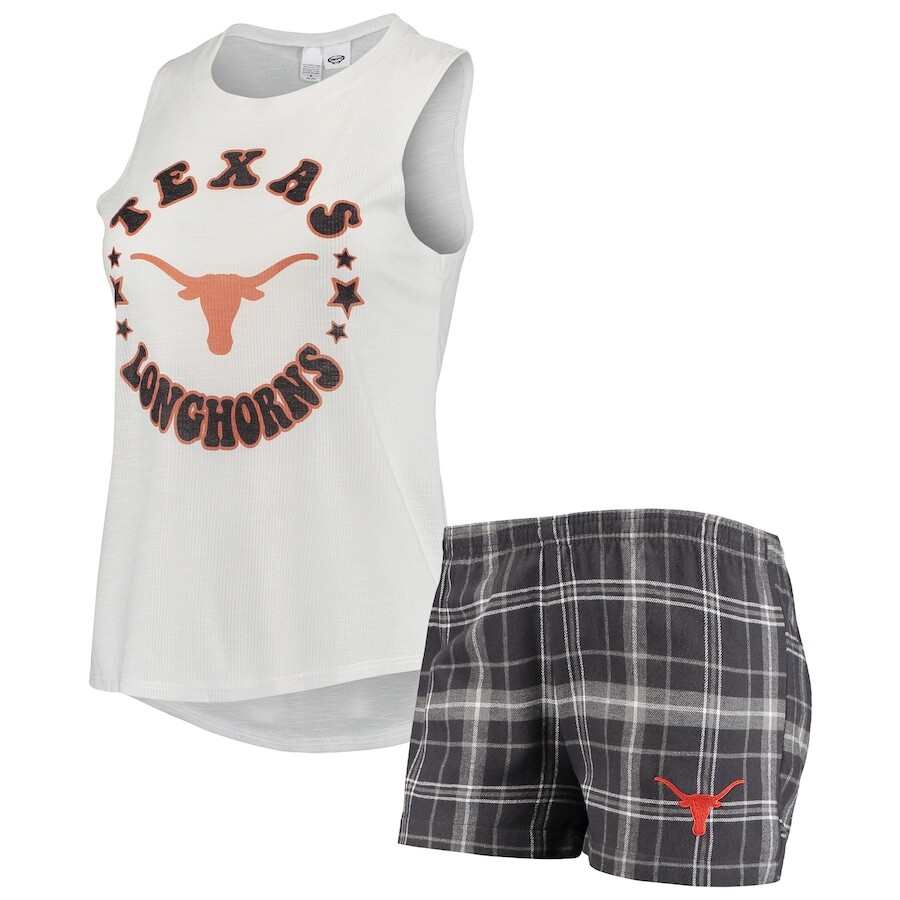 

Пижамный комплект Concepts Sport Texas Longhorns, угольный