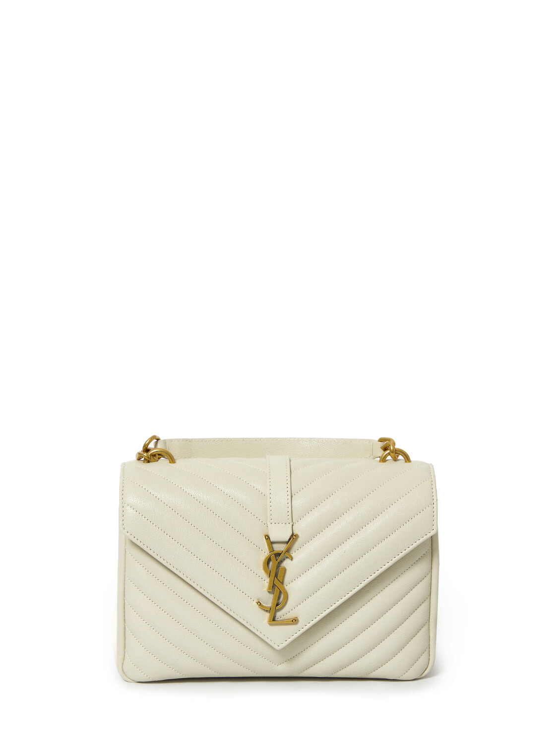 

Сумка Saint Laurent Medium College, бежевый