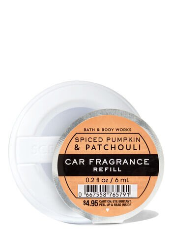 

Ароматизатор для автомобиля Spiced Pumpkin & Patchouli, 0.2 fl oz / 6 mL, Bath and Body Works