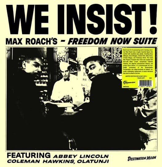 

Виниловая пластинка Max Roach - We Insist! Max Roachs Freedom Now Suite (Numbered) (Clear)