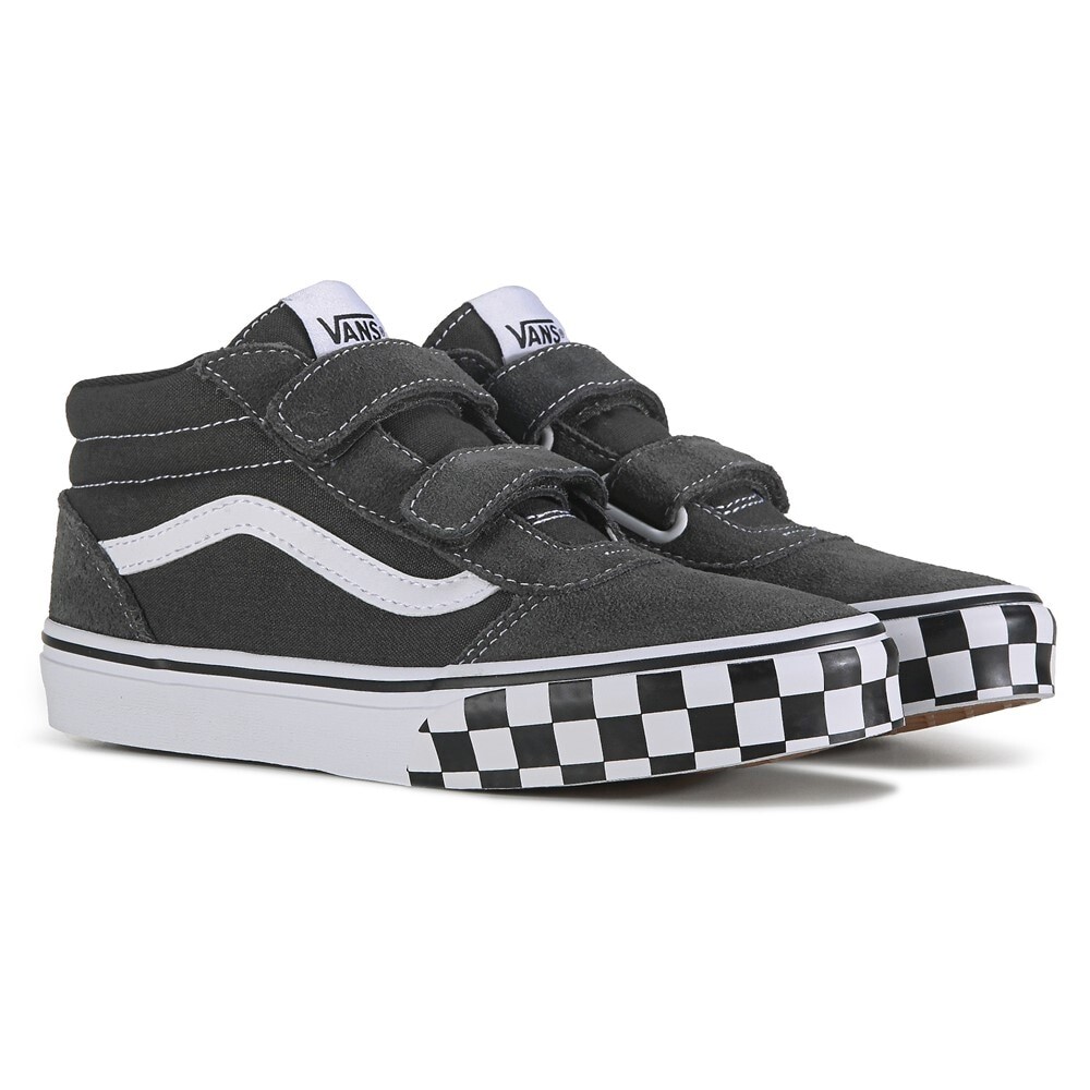 

Детские высокие туфли Ward Mid V Little Kid Vans, черный