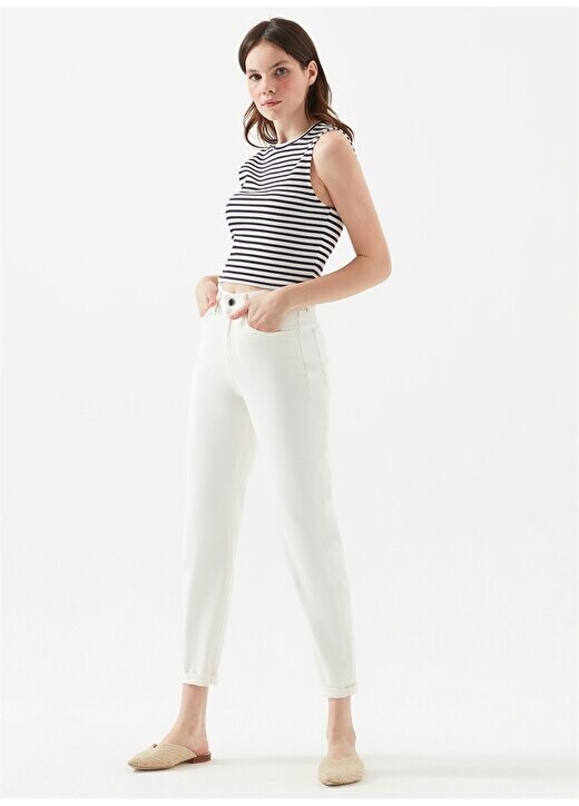 

Женские джинсовые брюки STAR OFF WHITE Mom Fit 101077-31868 Mavi