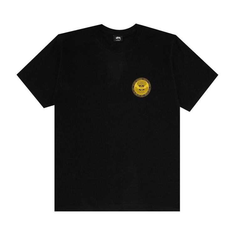 Футболка Stussy Skull Dot 'Black', черный