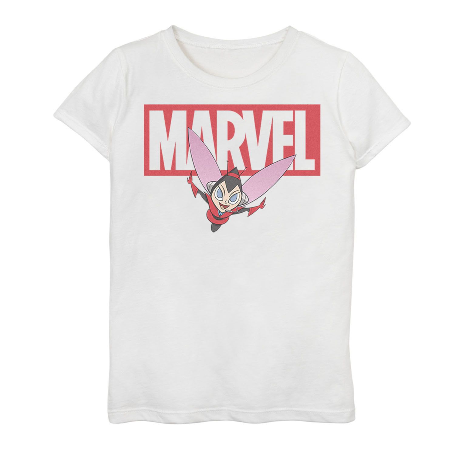 

Футболка с логотипом Marvel Wasp Chibi для девочек 7–16 лет Marvel